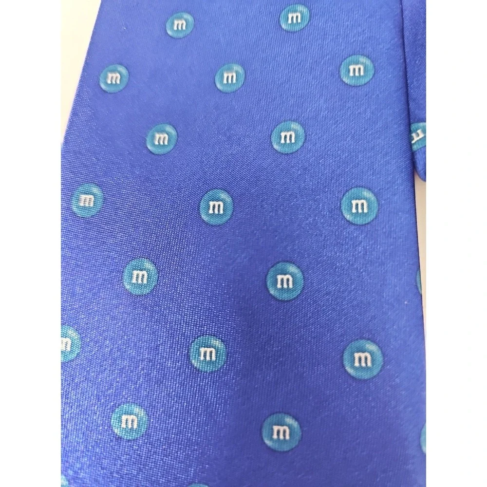 Vintage M&M's Chocolates Necktie Candy M&M World Polyester‎ Men's Tie